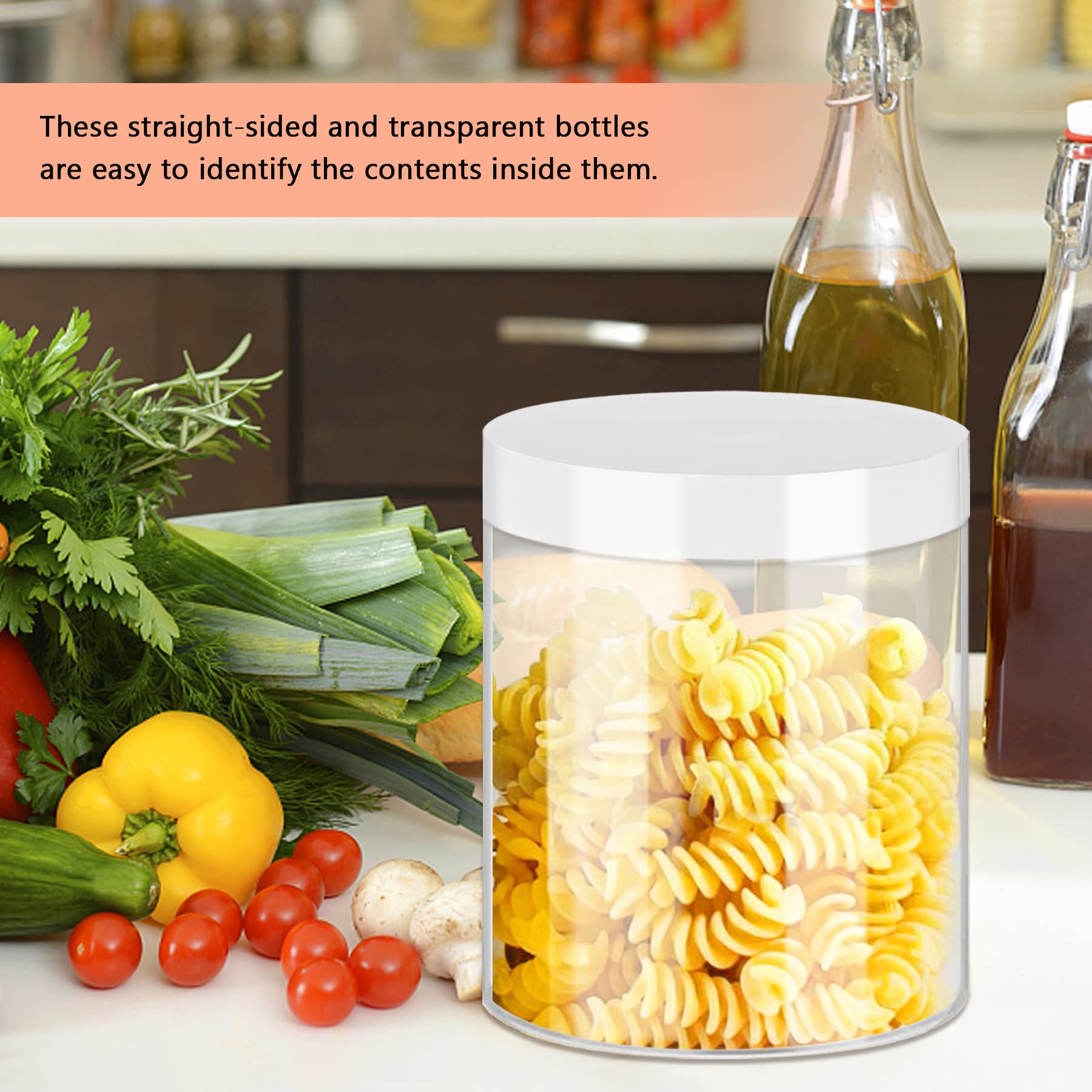 SLifeJars frascos para masa pegajosa casera, uso práctico