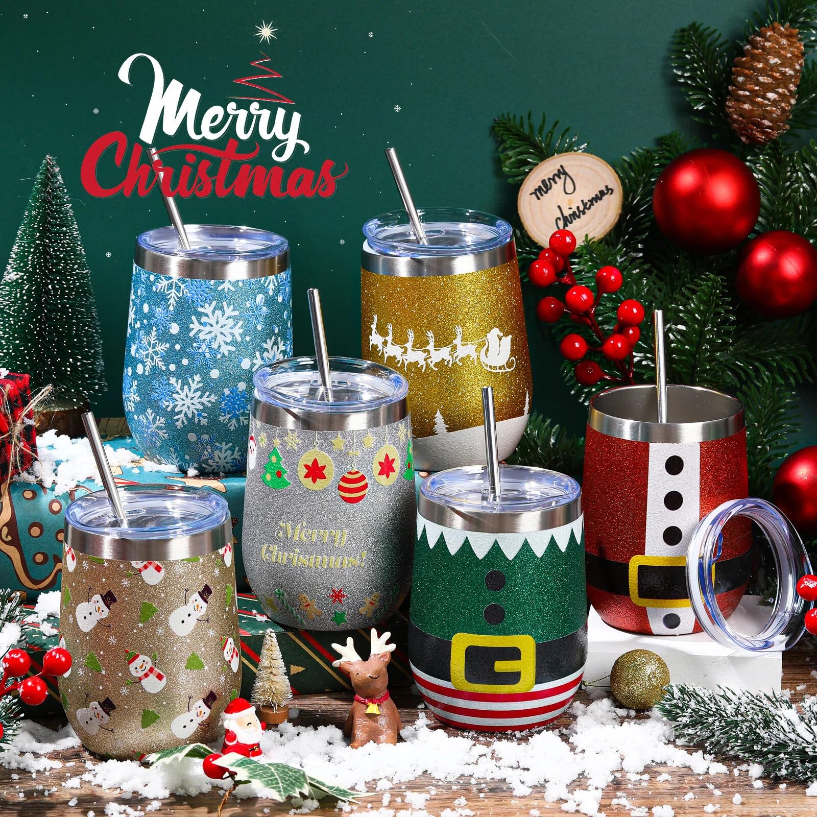 Sliner vaso térmico con 6 patrones tamaño 12 oz ideal para viaje
