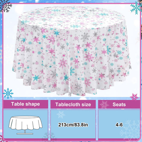Mantel Sliner copos plateados realzan tu decoración invernal y limpia fácilmente.