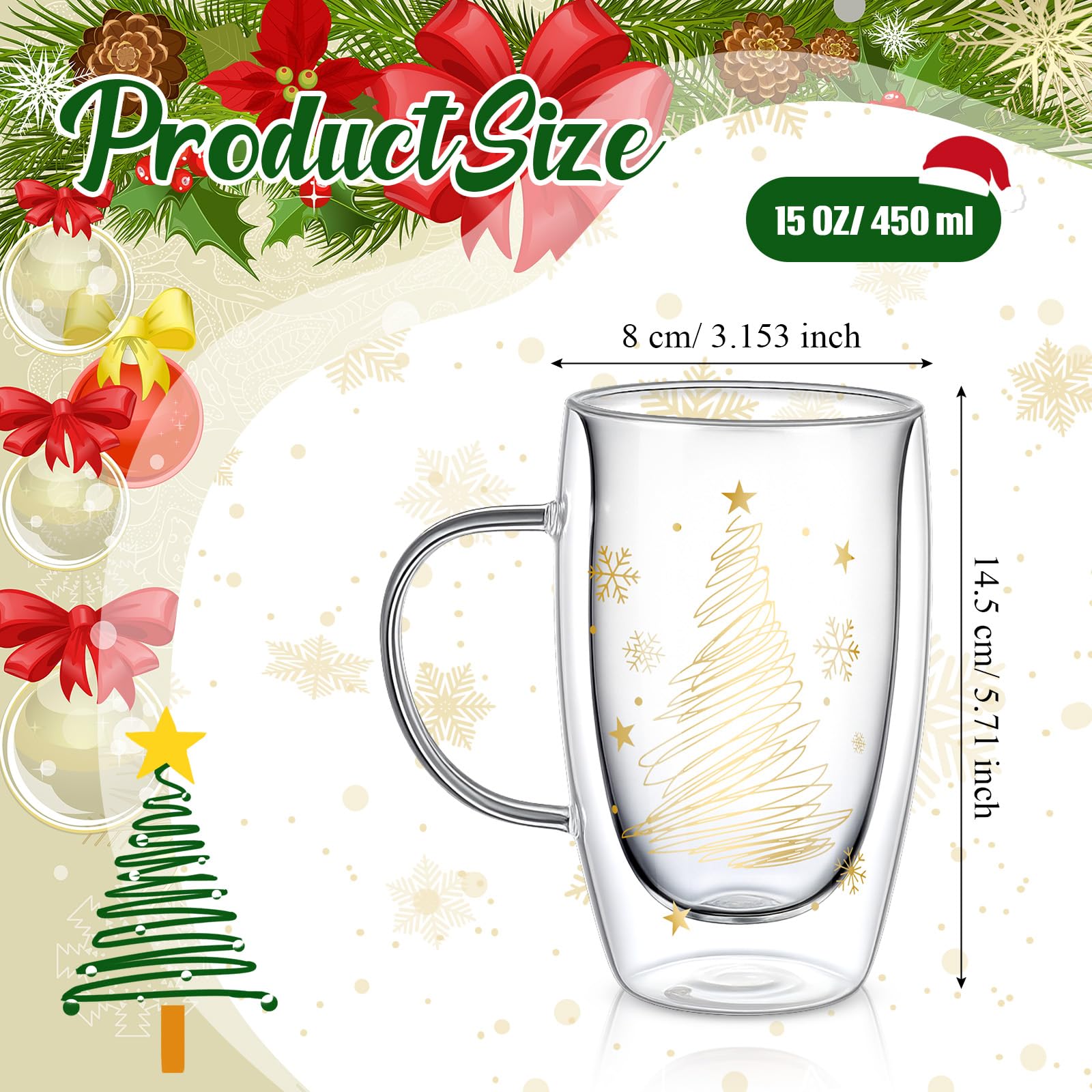 Sliner: patrones navideños nieve para decorar y animar la mesa.