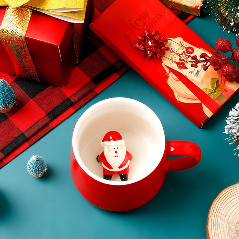 Regalo navideño de Sliner, taza con animal dentro para la familia