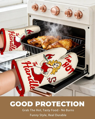 Guantes Slohif con gancho para colgar, fácil almacenamiento.