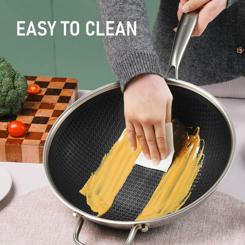 SLOTTET wok de 2,2 mm para mayor durabilidad y rendimiento