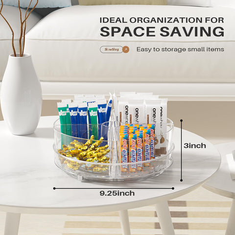 Organizador Slow Slog para tocador y baño con distribución ordenada.