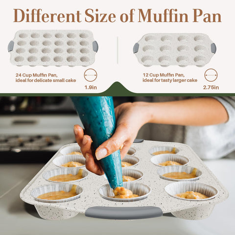 Slow Slog moldes muffins 2 unidades para magdalenas esponjosas