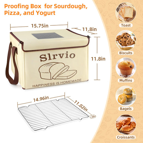 Slrvio caja aislante multicapas: mantiene temperatura estable durante la fermentación