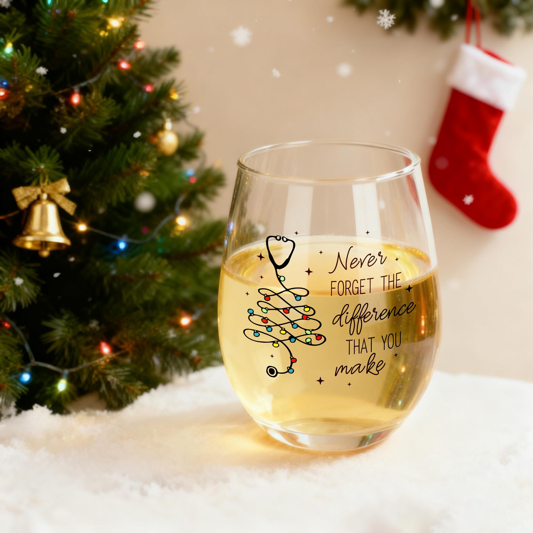 Slugeren copa 17 oz, motivo navideño único, ideal como regalo entre colegas.