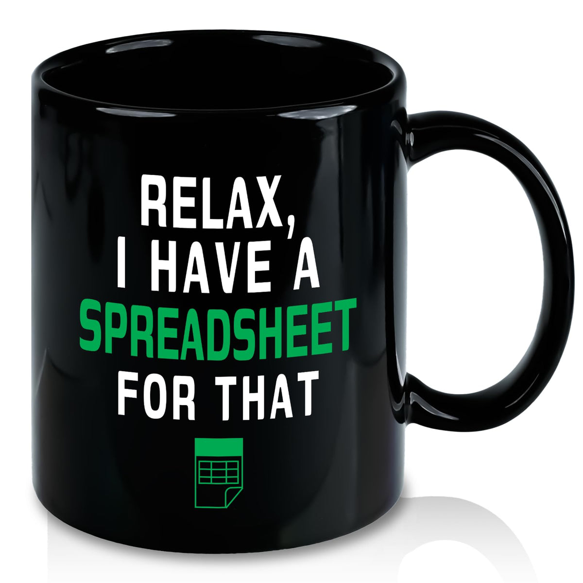 Taza Slugeren con impresión doble, ideal para alegrar la jornada en la oficina.