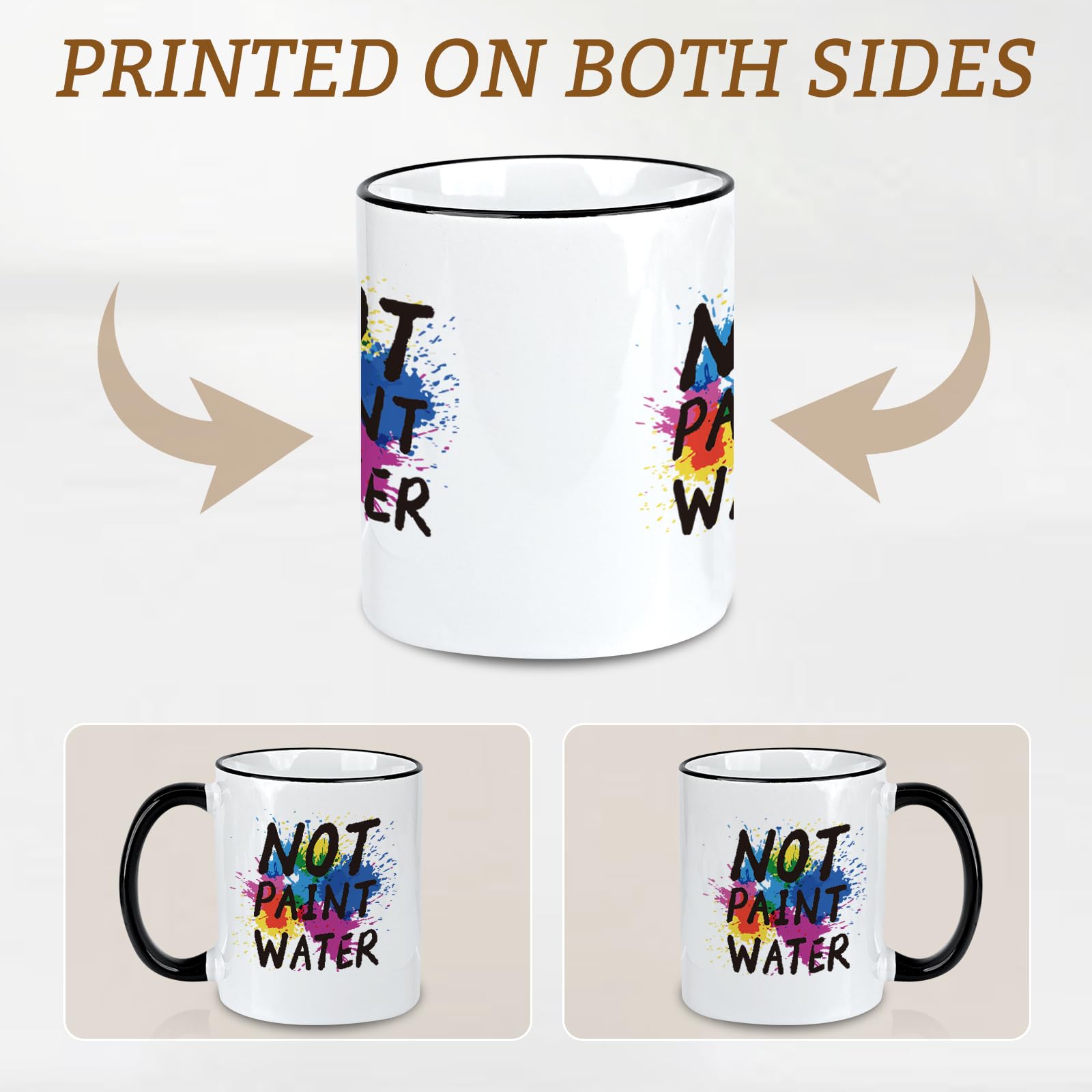 Slugeren Taza artistico-regalo para estudiantes y colegas de arte.