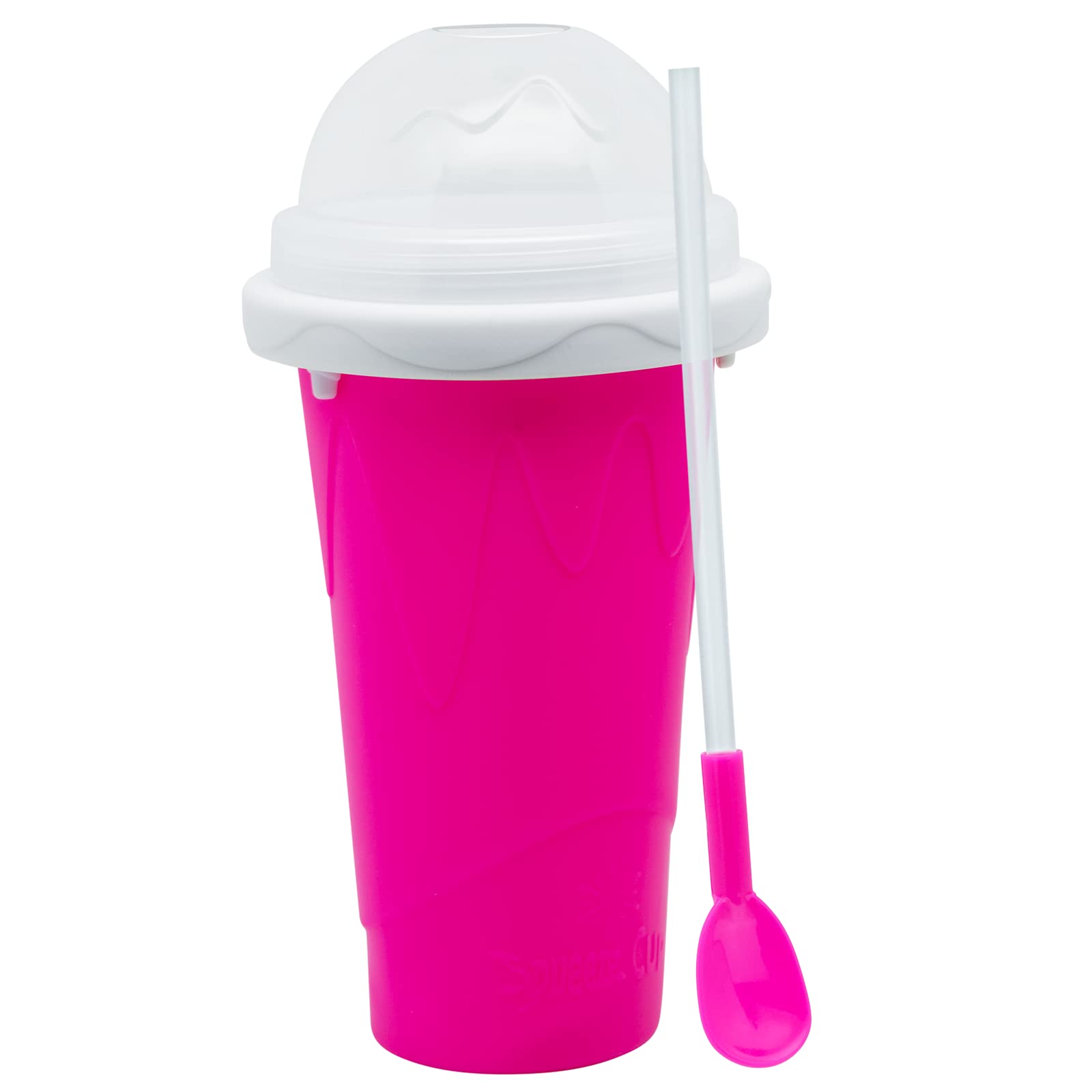 Slushy Maker: cuchara-paja doble para beber o comer