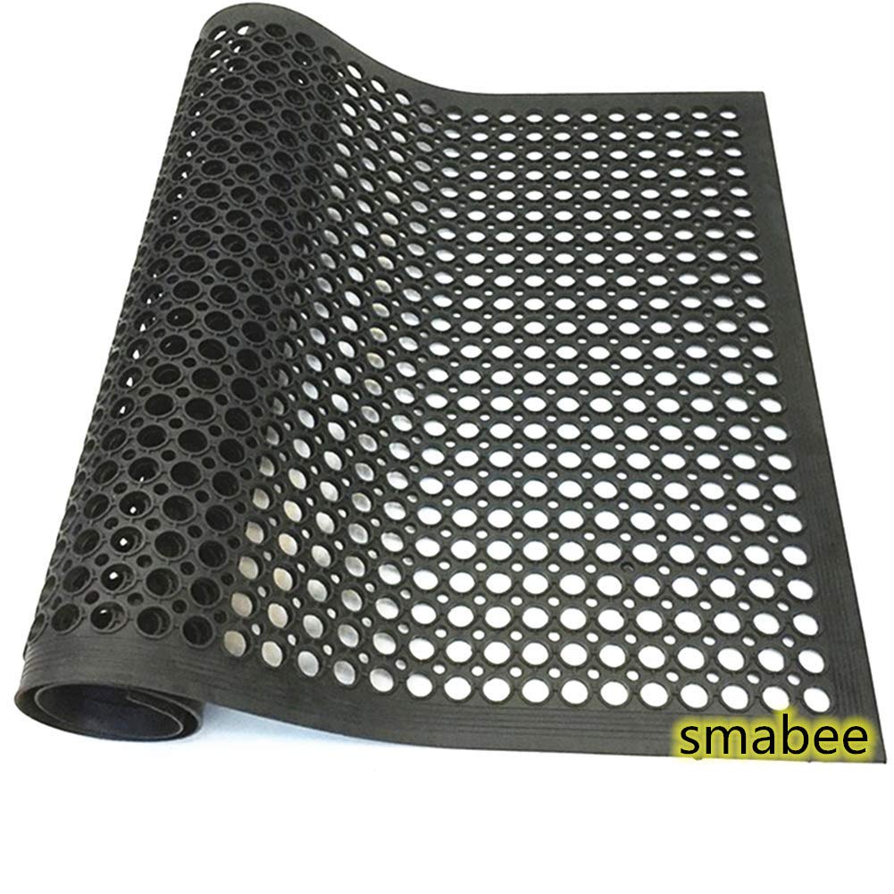 smabee tapete antifatiga con drenaje hexagonal para piso más seguro