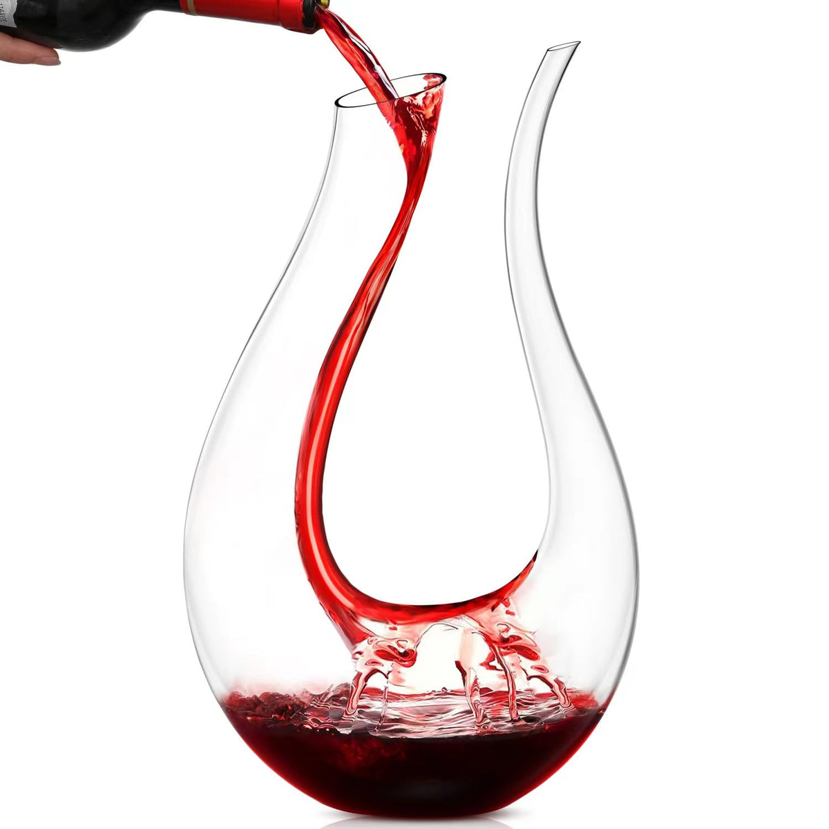 Smaier decantador de vino con capacidad 1500 ml para servir con elegancia