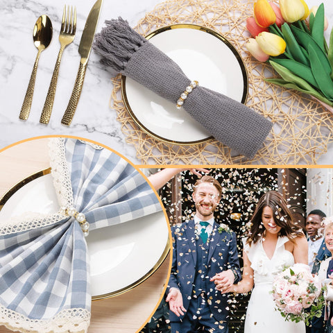 smallchuzi aros reutilizables para cenas formales y fiestas