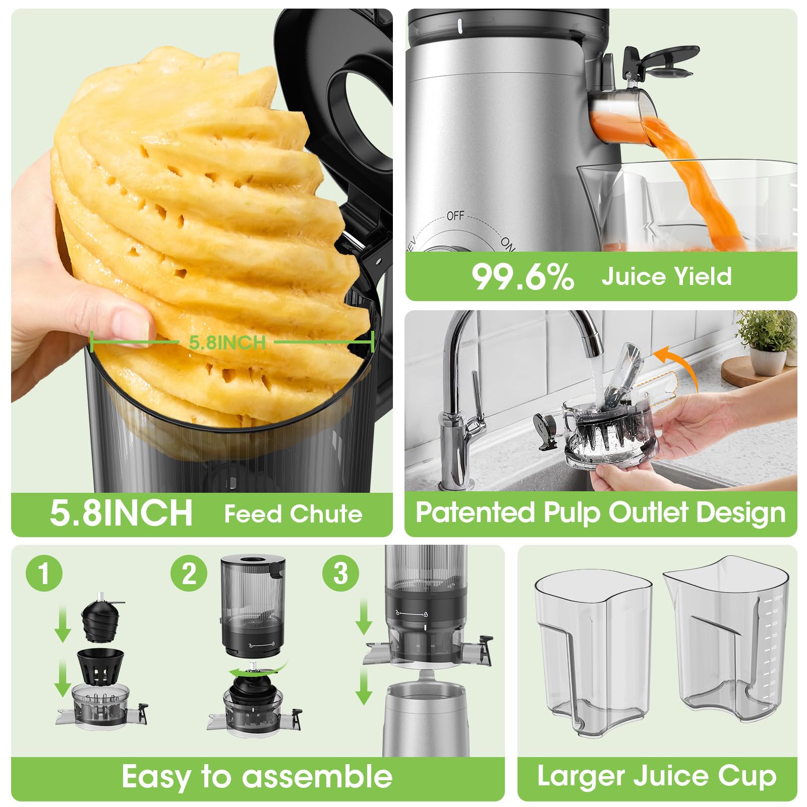 Smallhoo uso diario de jugos en casa