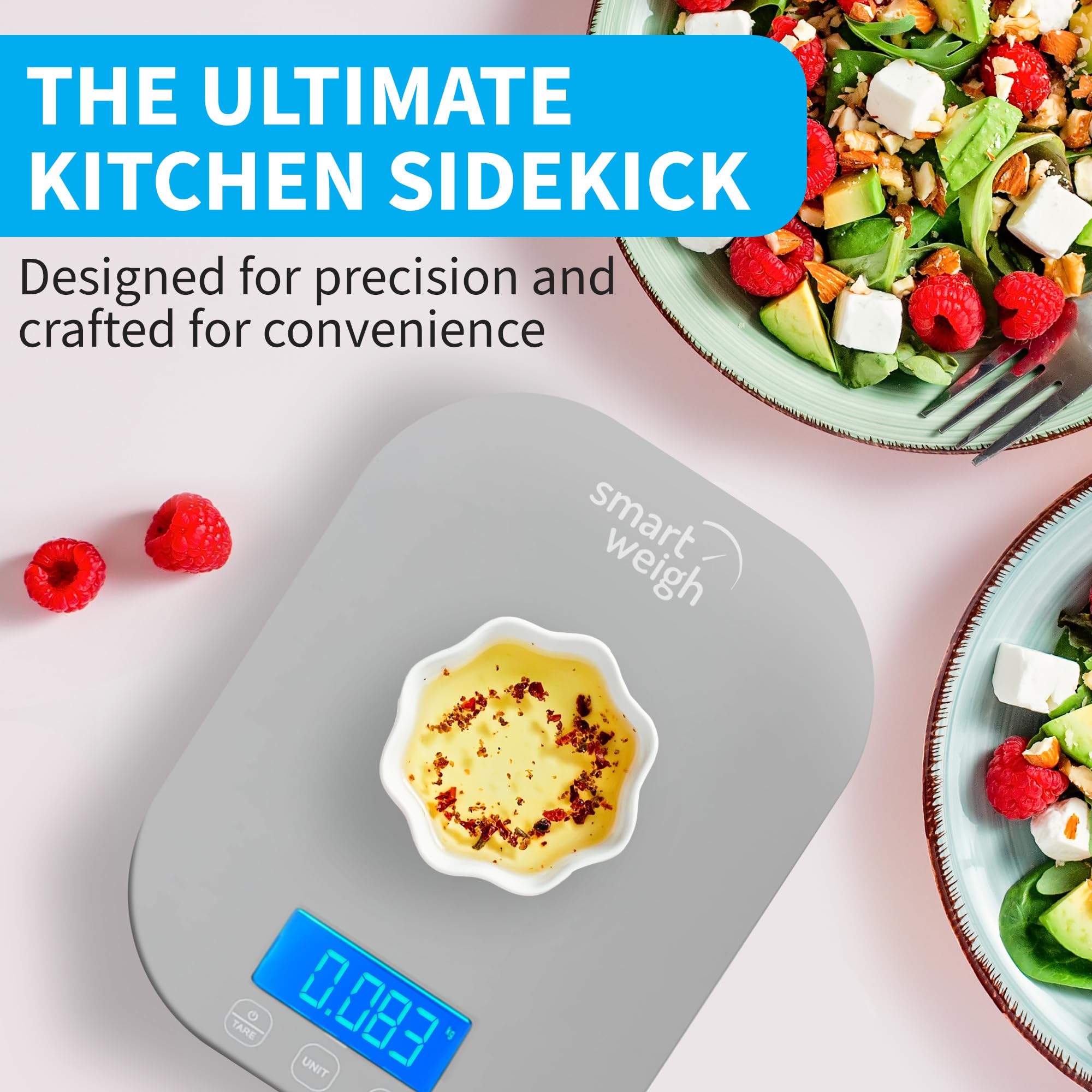 Smart Weigh apagado automatico para ahorro de baterias en uso diario