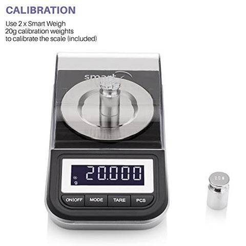 Smart Weigh Pesas de calibración de 20 g para calibración