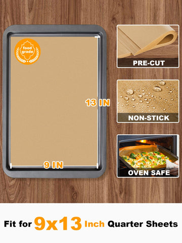 SMARTAKE pergamino en caja rectangular, almacenamiento práctico y ordenado