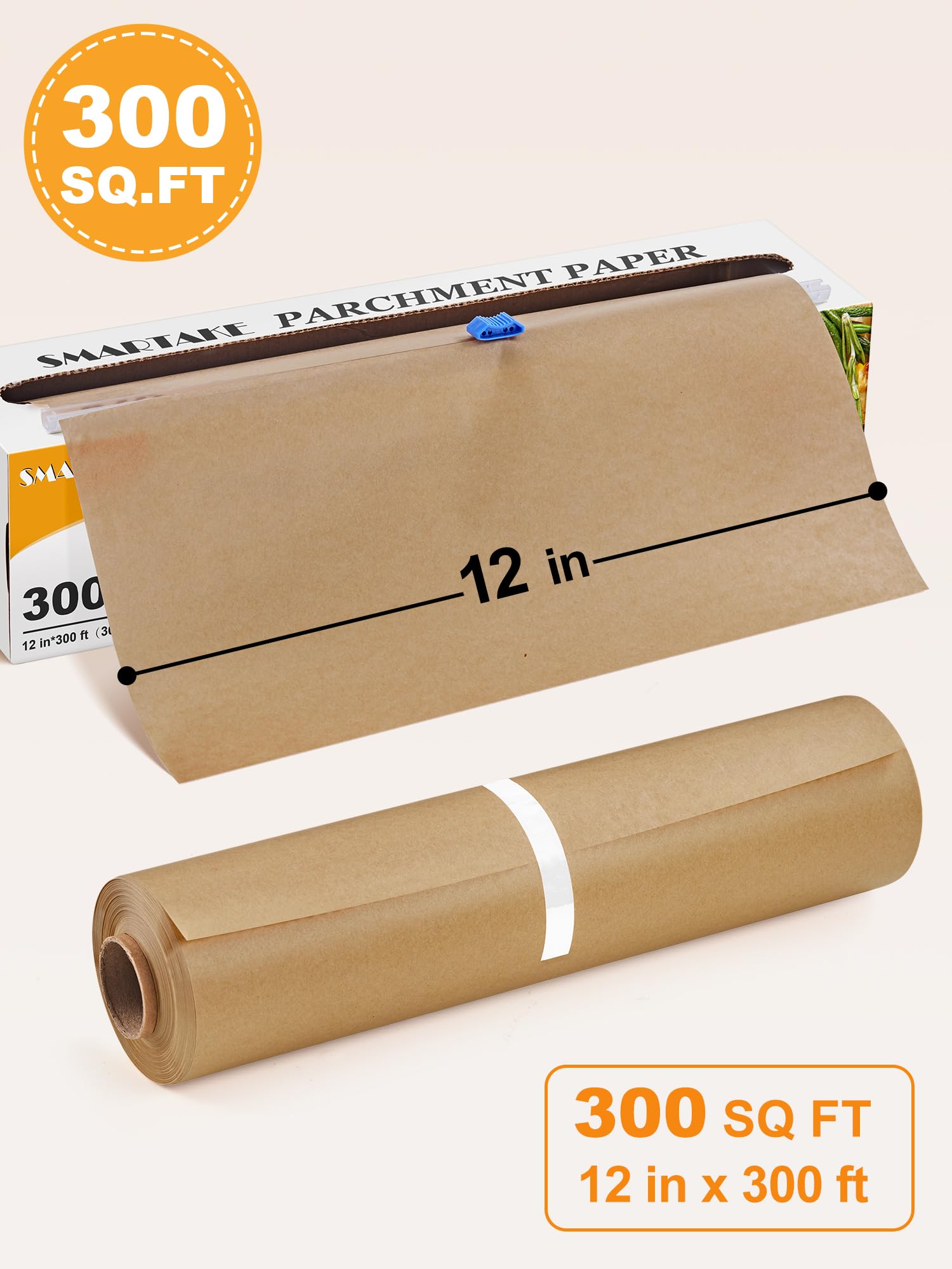 SMARTAKE pulpa de madera natural, sin blanqueadores, sabor limpio.