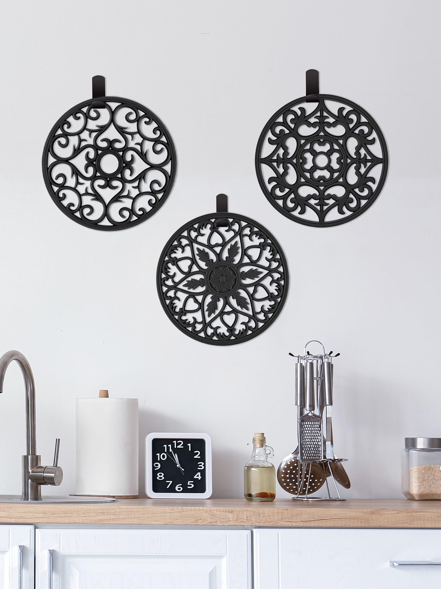 SMARTAKE diseño con tres patrones para decorar la mesa.