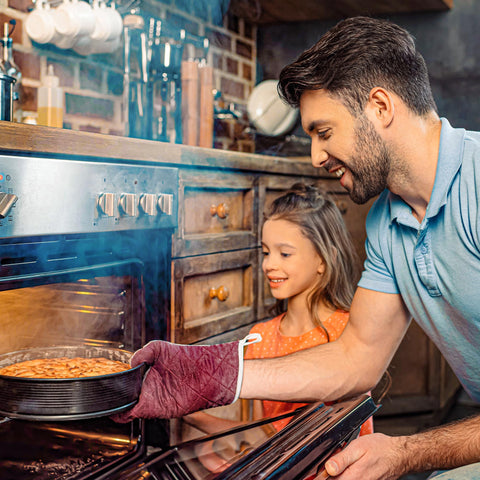 SMARTAKE uso multi cocinas: horneado, asado, freidora de aire y vapor.