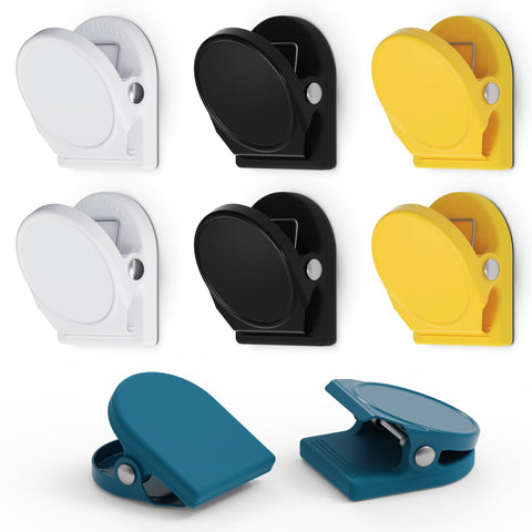Smart&Cool clips magnéticos con base de silicona protegen superficies y organizan notas.