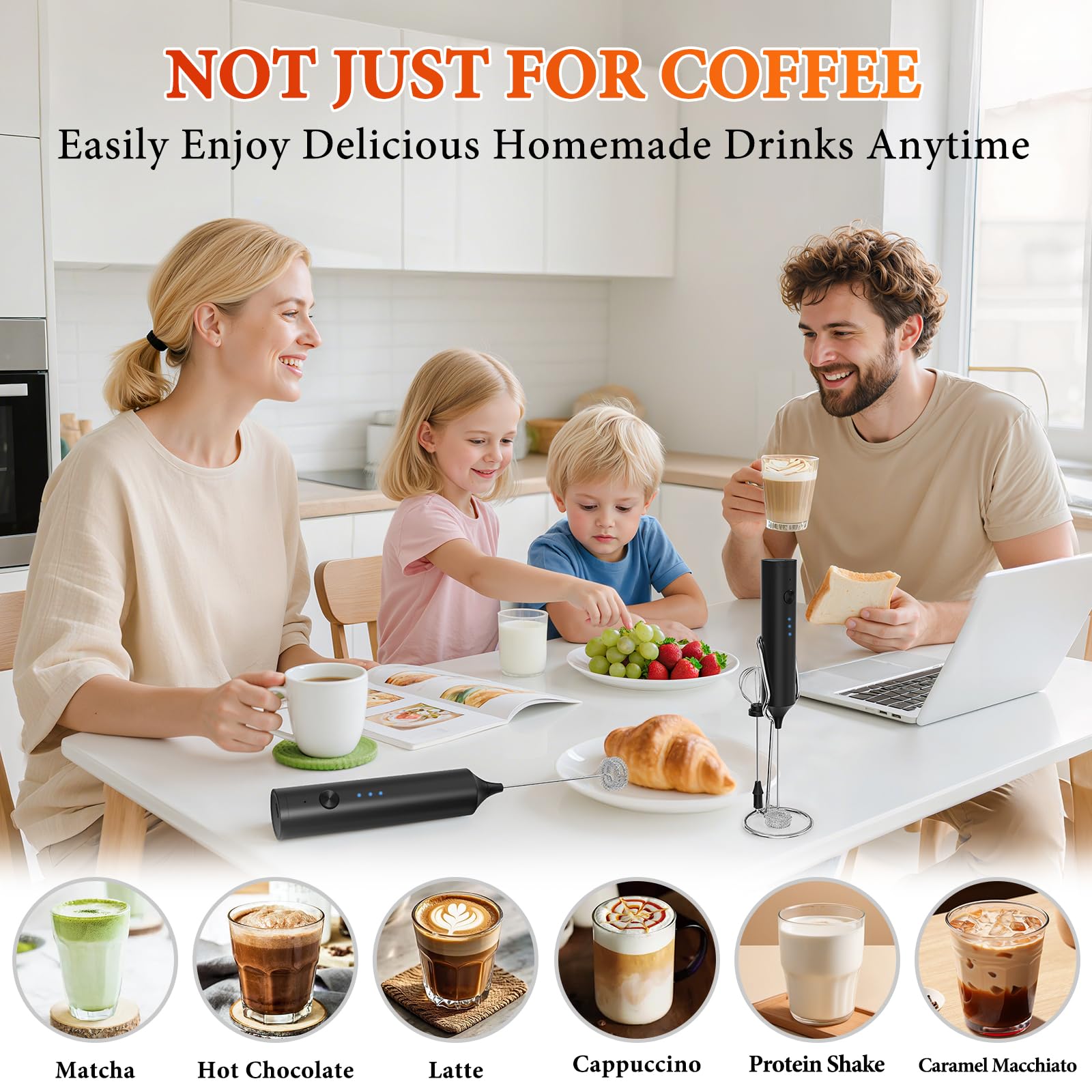 SmartTrends batidor café capuchino cremoso en casa.