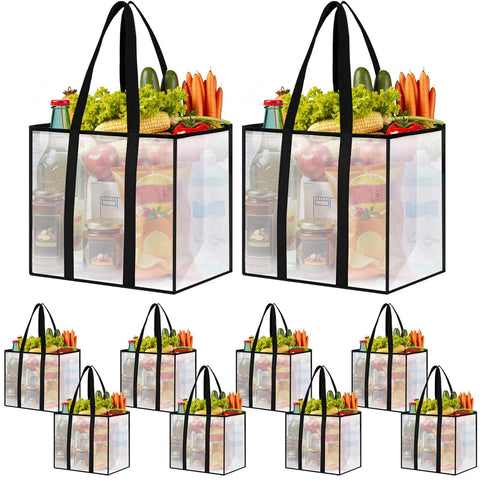 SmartTrends bolsas de compra reutilizables, gran capacidad para compras grandes y rápidas