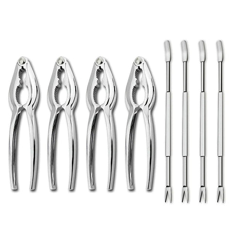 Smedley & York ideal para fiestas y picnics, utensilios para mariscos en la mesa