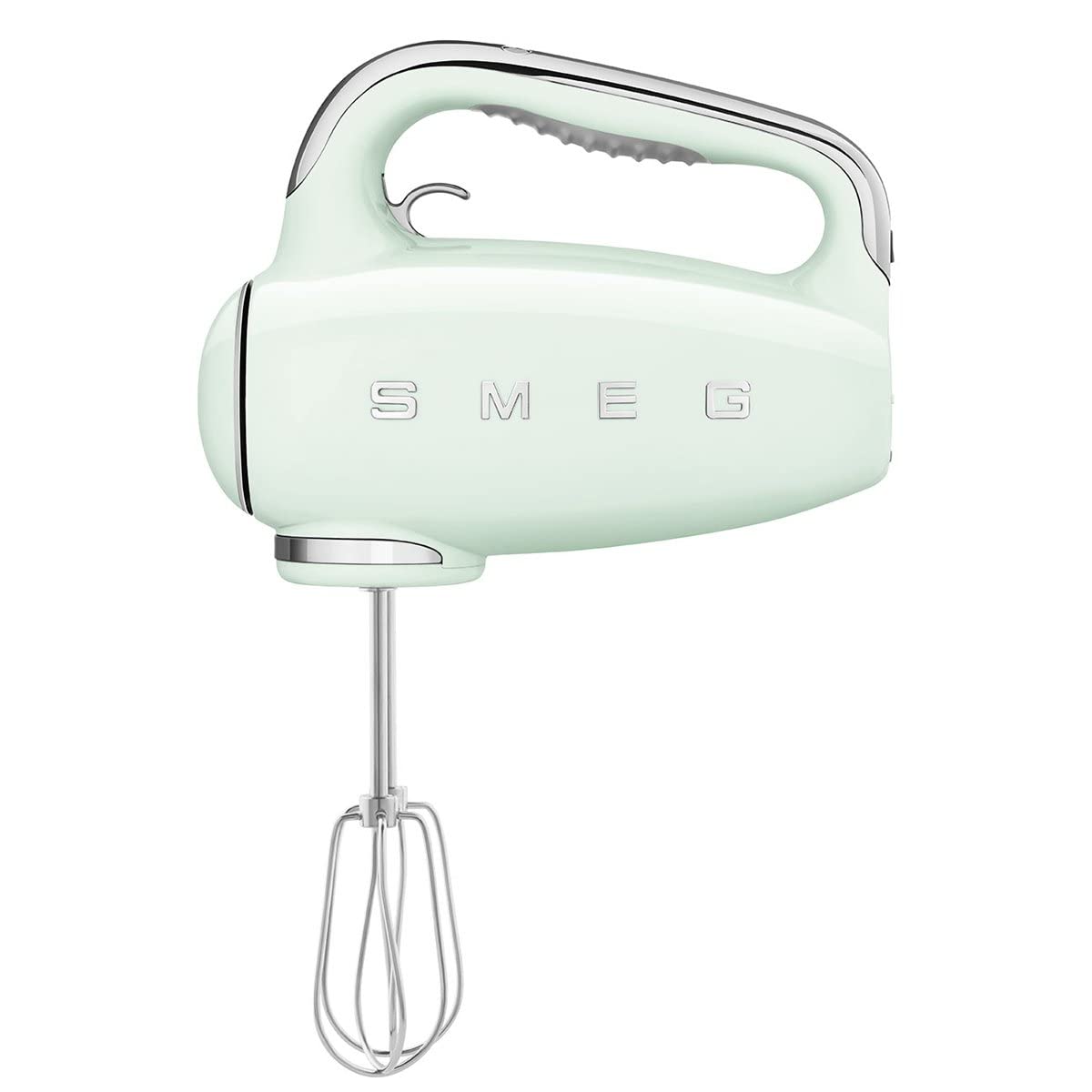 Smeg 50s Retro Batidora de Mano Verde Pastel, ideal para mezclar masas ligeras