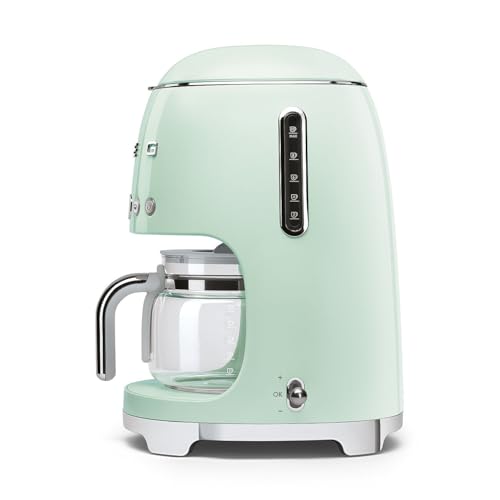 Jarra de vidrio para 10 tazas, muestra el color del café.