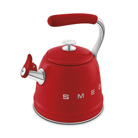 Hervidor SMEG retro, apto para gas, eléctrico y cerámica.