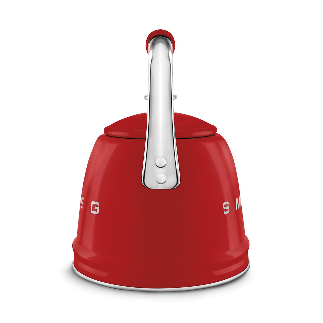 Hervidor SMEG retro, mango ergonómico y frío al tacto para verter con seguridad.
