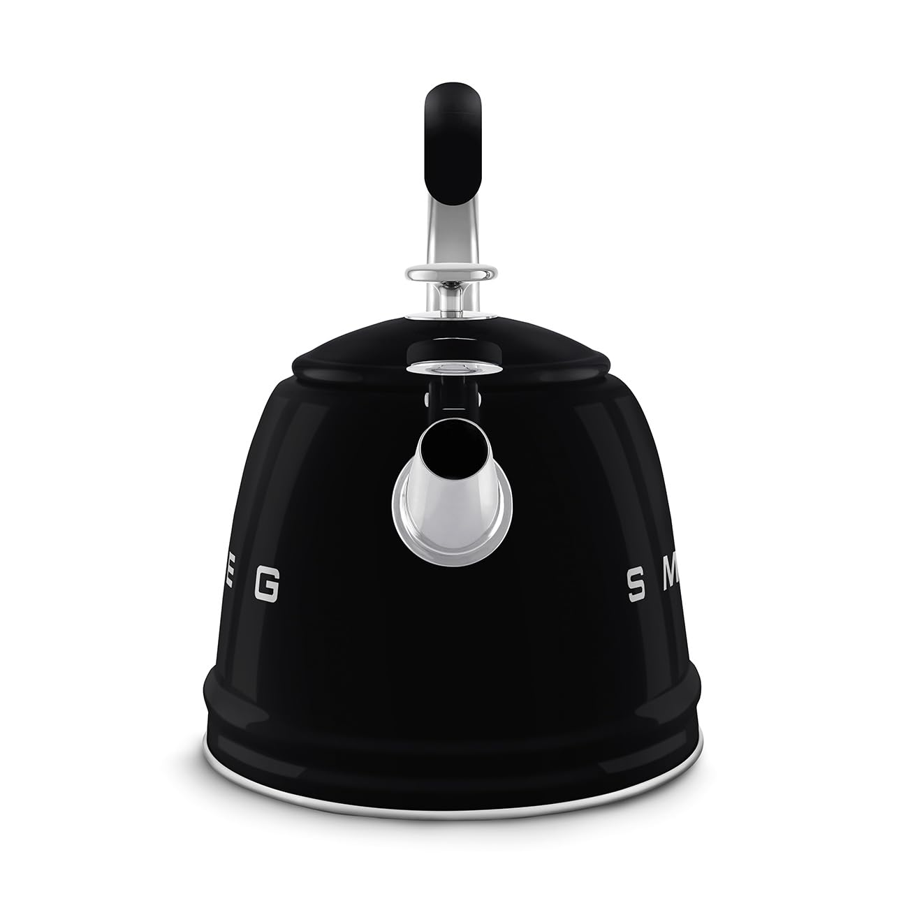 Hervidor Smeg Retro con silbato, alerta sonora clara para hervir.
