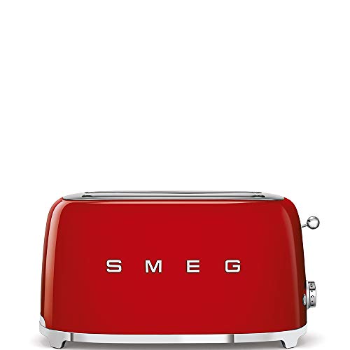 Controles de tostado y 6 niveles en la Tostadora Smeg.