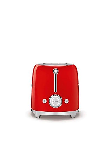 Levantamiento automático de la tostada en la Tostadora Smeg 50s Style.