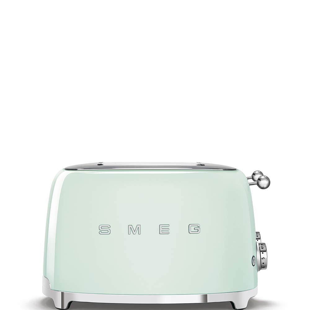 Smeg Tostadora 50s Style verde pastel bandeja de migas removible