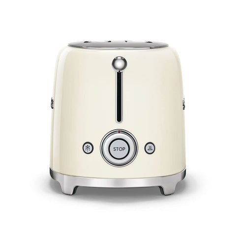 Tostadora SMEG bandeja de migas removible facilita la limpieza