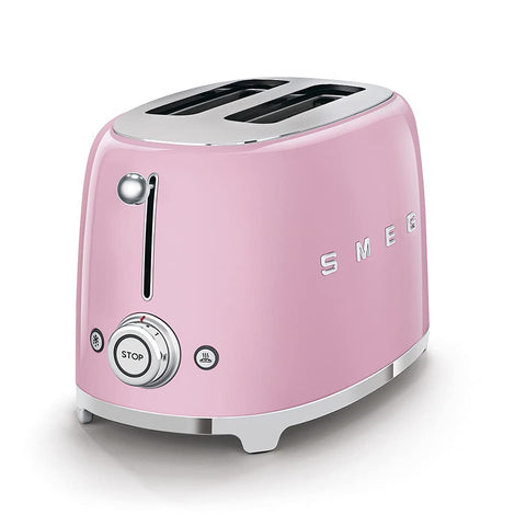 TSF01PKUS SMEG con dos rebanadas y anchura extra para pan artesanal.