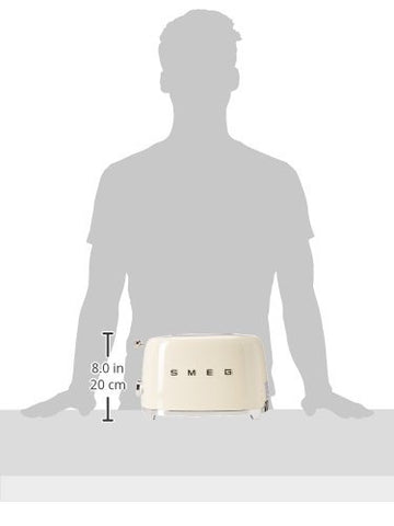 Tostadora SMEG con seis niveles de dorado para resultados personalizables