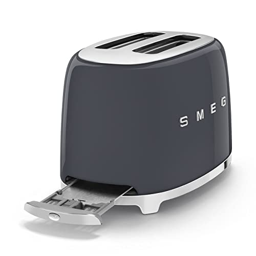 Smeg TSF01GRUS: perilla retroiluminada para elegir funciones con claridad.