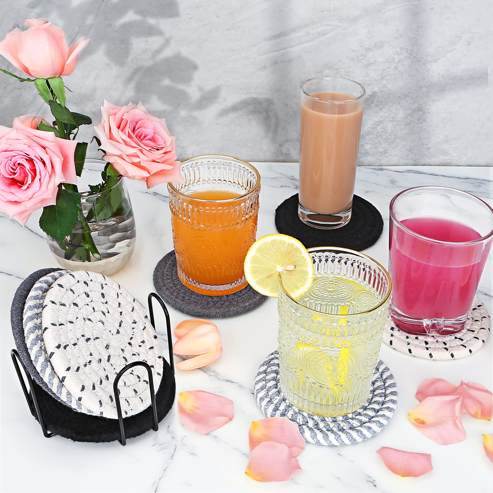Smgmg posavasos de diseño minimalista que combinan con cualquier decoración.