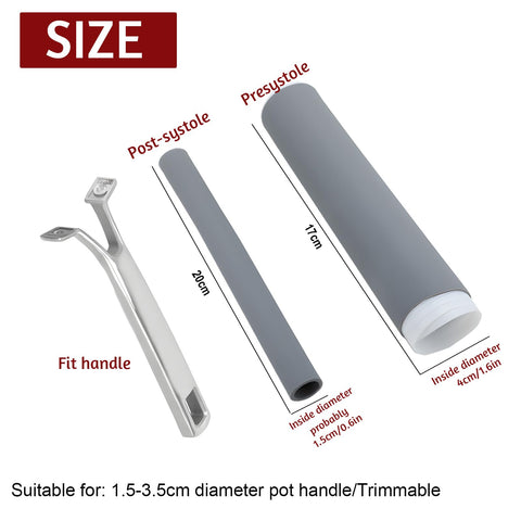 Smilelife asa de silicona antideslizante mantiene el agarre seguro al cocinar.