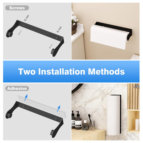 Smipam portarrollos resistente al agua, diseño elegante y fácil de limpiar.