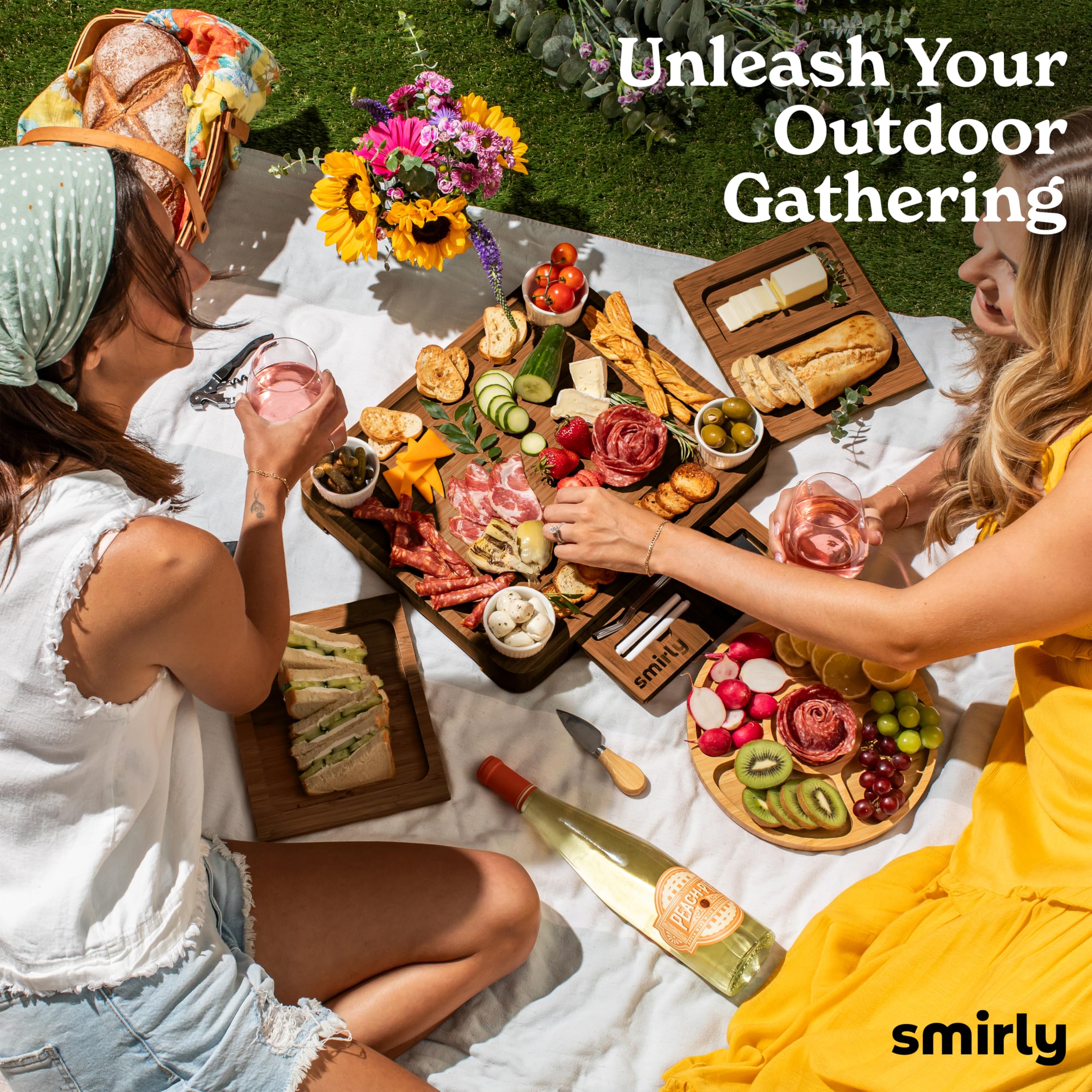 SMIRLY Diseño elegante para hosting en cenas y celebraciones.