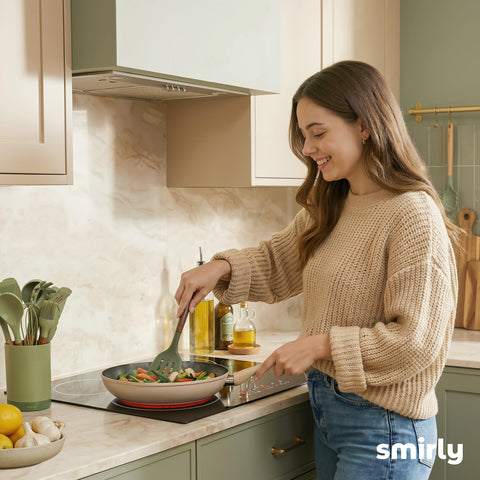 SMIRLY organizador de utensilios para mesa de cocina, fácil acceso y orden.