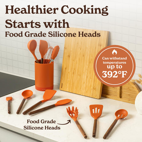 SMIRLY tenazas de cocina en silicona, agarre seguro