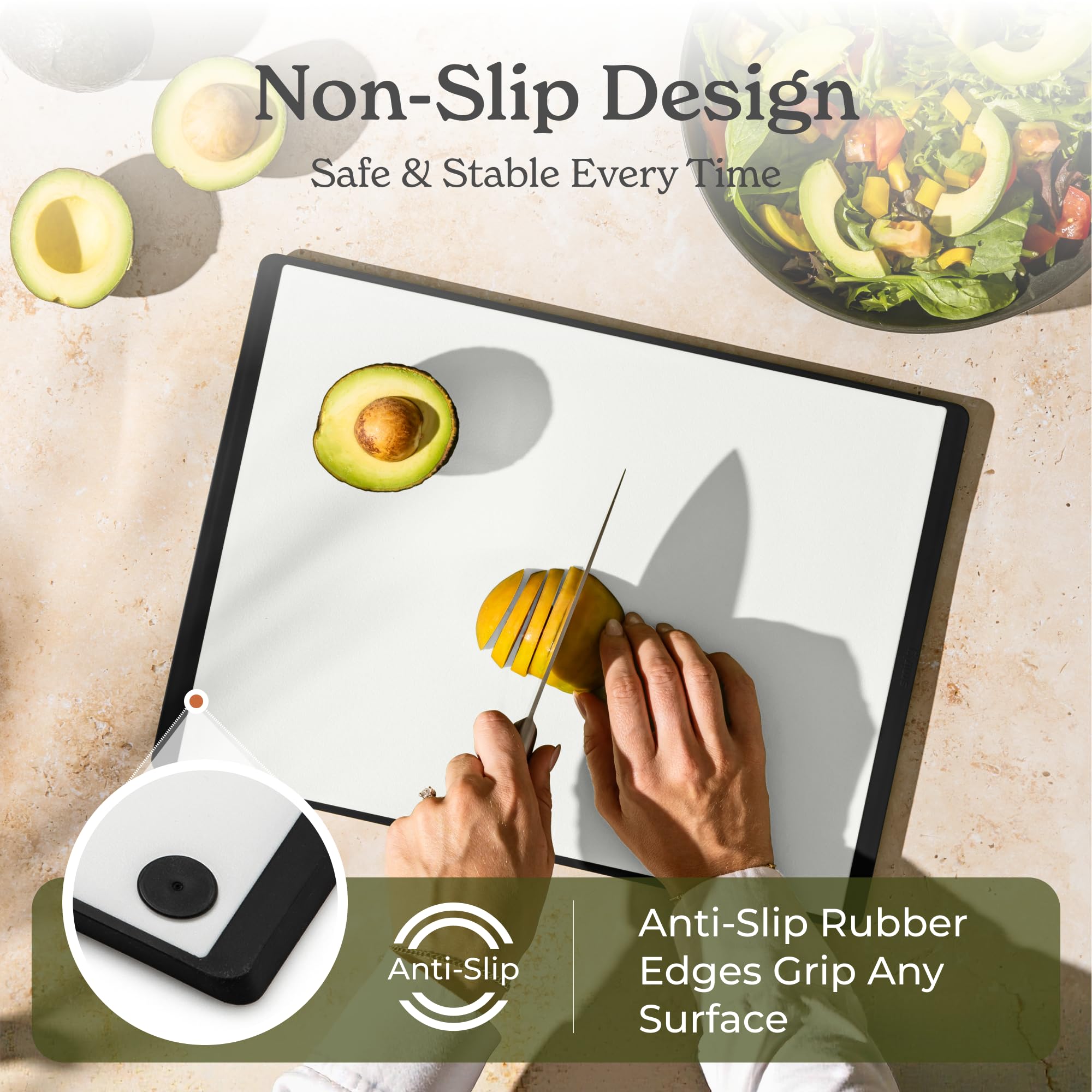 Smirly soporte vertical para guardar las tablas de forma ordenada.