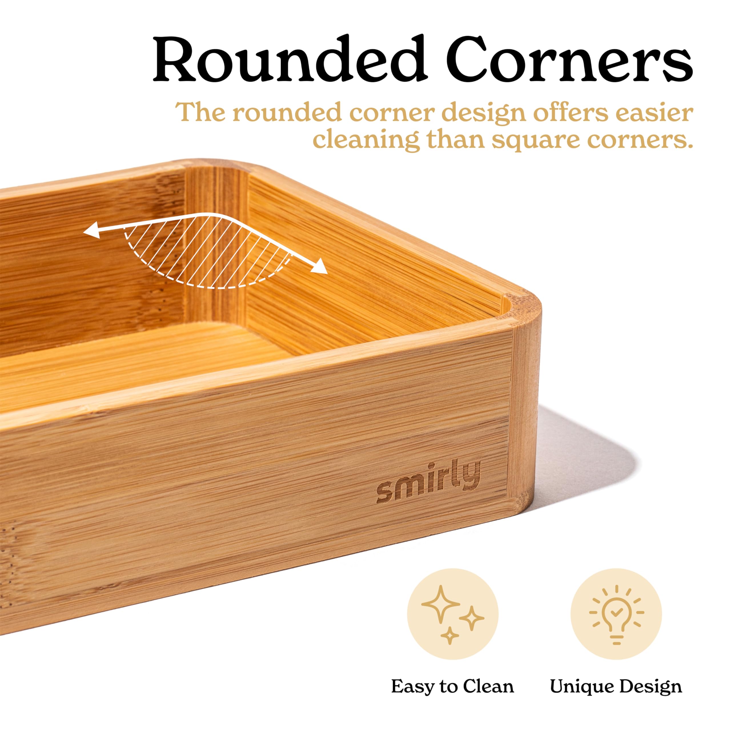 SMIRLY uso multiuso: ideal para oficina, baño o joyería.
