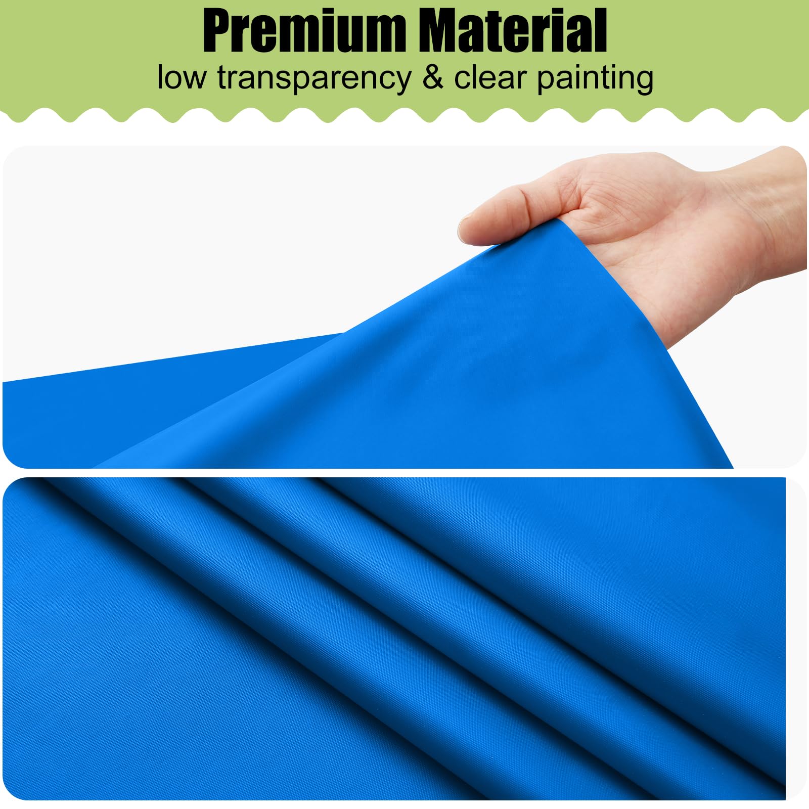 Smiry cubierta de mesa desechable azul para fiestas, limpieza sin esfuerzo.
