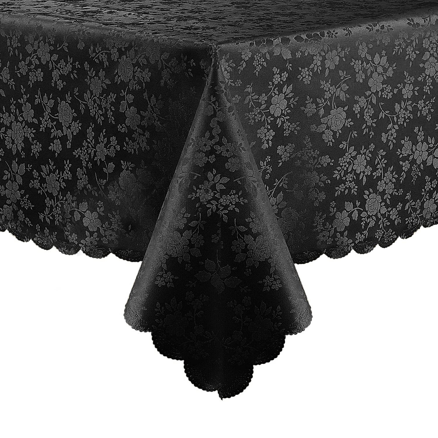 Mantel Smiry cuadrado de vinilo impermeable protege la mesa ante derrames.